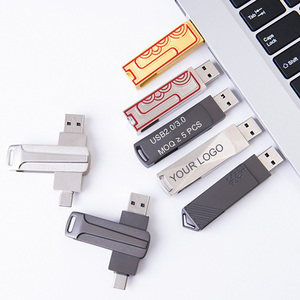 OTG Solid State Pendrive Metal 128GB 256GB 512GB Memory Stick <strong>Write</strong> <strong>Protect</strong> Switch Type C <strong>Usb</strong> 3.0 Flash Drive - Product Image 2