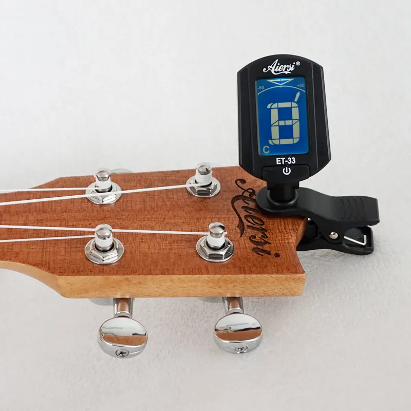 High quality professional ABS acoustic guitar tuner clip tuner for guitar