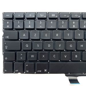 BLack Clavier French FR AZERTY Laptop <strong>Keyboard</strong> for Macbook <strong>Pro</strong> 13&quot; <strong>A1278</strong> 2009-2012 Years MC700LLA Computer <strong>Keyboards</strong> - Product Image 4