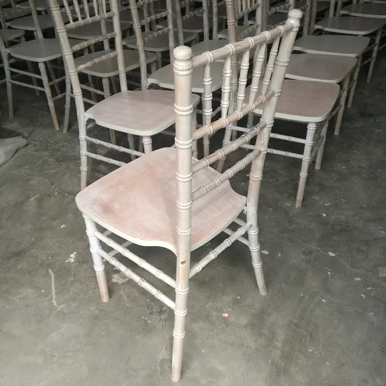 Твердый деревянный стул Тиффани для свадебных мероприятий, для ресторана и вечеринки