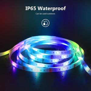 DC5V WS2812B WS2812 WS 2812b 5V 60led/m 144 пикселей RGB Адресуемая WS2812b Светодиодная лента - Product Image 4