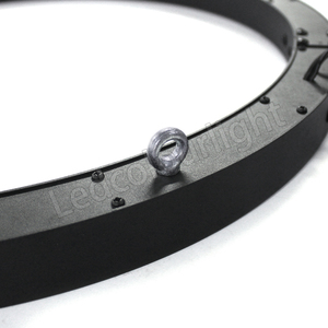 RGB DMX controllo in alluminio LED anello luce a sospensione semplice profilo LED luce circolare per ufficio, Hotel, negozio - Product Image 4