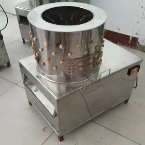 Tüy alma makinesi otomatik temizleme ile paslanmaz çelik küçük silindirik tavuk ve ördek kümes hayvanı yolma makinesi - Product Image 6