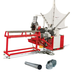 Máquina de bobinado de conductos en espiral automática, máquina de bobinado de conductos de metal, equipo de procesamiento de tuberías de aire acondicionado central - Product Image 1