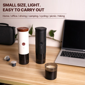 One-<strong>key</strong> TK03 Portable Coffee Maker Fully Automatic Espresso Machine RV Travel Multiple Color Factory Direct USB Power 20bar Gift - Product Image 5