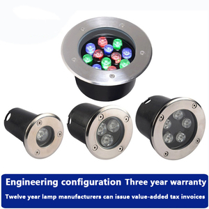 Cslido IP68 RGB กันน้ำไฟ LED ฝังพื้นไฟ LED ภูมิทัศน์สวนแบบฝังขนาดเล็ก - Product Image 5