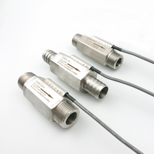 Medidor de flujo de líquido de acero inoxidable con conexión de Lengüeta/Hall medidor de flujo de efecto/sensor de flujo de agua de turbina de salida de pulso con 3 cables - Product Image 1