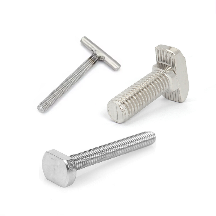 M10 M12 M14 M16, M18 GB5782 A2 70 Acero inoxidable acero al carbono zinc plateado Cabeza Cuadrada martillo cabeza T perno tuerca arandela tornillo/
