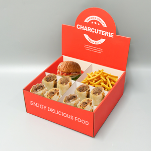 Tùy Chỉnh Sinh Thái Thân Thiện Với Pastry Món Tráng Miệng Takeaway Thực Phẩm Ăn Trưa Deli Giấy Sushi Charcuterie Bao Bì Hộp Với Cửa Sổ - Product Image 6