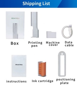 EVEBOT Printpen DIY喷墨打印机WIFI手持打印机安卓和IOS移动应用食品咖啡打印机衣服鞋帽