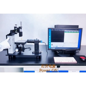 Fabricante de 10 años WALTER, probador estático y dinámico de tensión superficial líquida, instrumento de medición de ángulo de contacto - Product Image 1