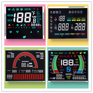 ROHS bildschirm lcd 7 monochromes segment lcd display Fabrik individuelles COB COG LCD-Modul monochromes display - Product Image 4