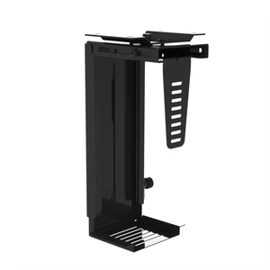 Office Home Under Desk Mount Adjustable Height and Width <strong>Computer</strong> Tower Easy <strong>Assembling</strong> CPU Mount Bracket Cart Tower Holder - Product Image 6