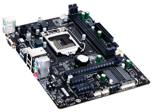I7 I3 CPUおよびSATAハードドライブIntel H81チップセットに対応する2つのDDR3 RAMスロット付きギガバイトGA-H81M-S1マザーボード - Product Image 3