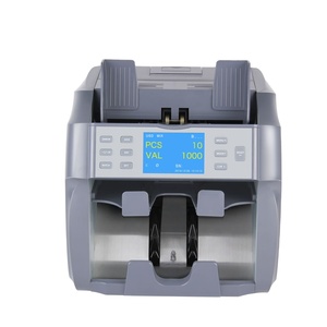 Multi Currency Banking Money Cash <strong>Note</strong> <strong>Counting</strong> and <strong>Sorting</strong> <strong>Machine</strong> Value Counter with Tft Screen - Product Image 5