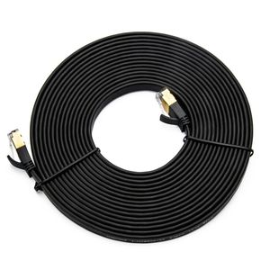 高速40Gbps 2000兆赫以太网电缆20米扁平跳线8类RJ45连接器室外网络UTP 5类6类6a类7 - Product Image 1