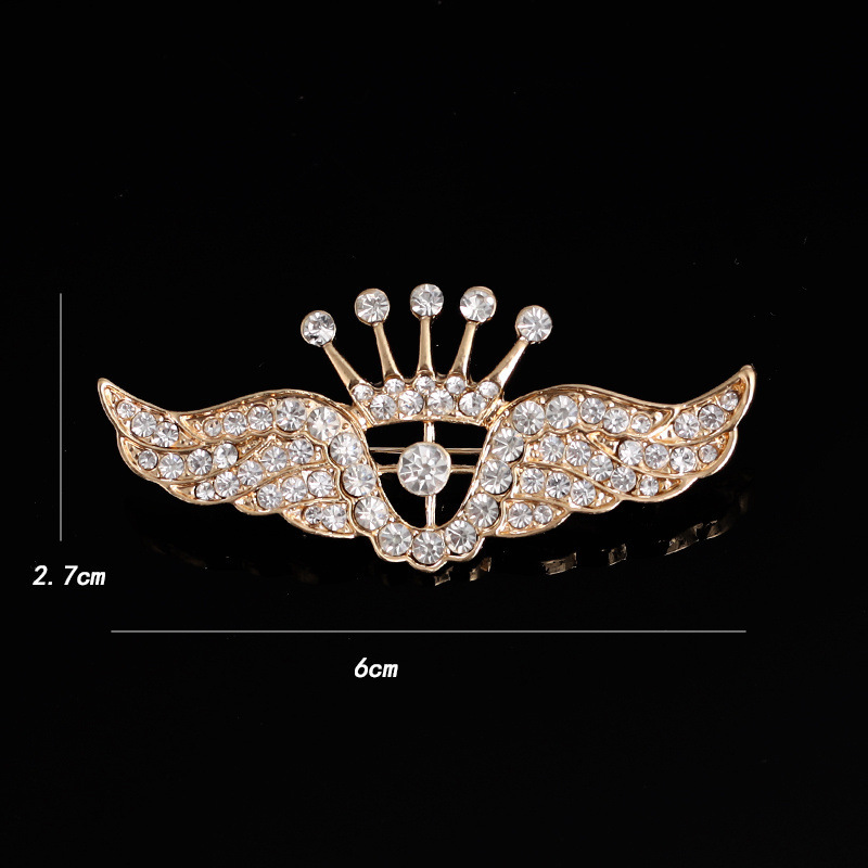 Wings crown gold