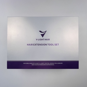 New Box Human Hair Extension Set with UV Light Tools V Light Glue and Removal Machine <strong>Faster</strong> and Easier Reuse - Product Image 2