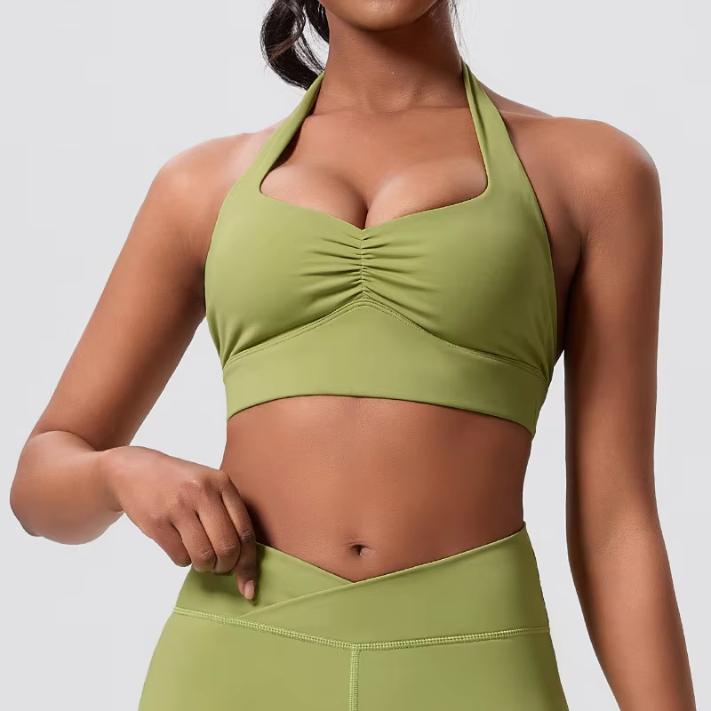 Soutien-gorge vert