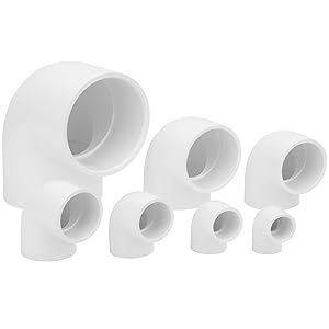 Sizes SCH40 UPVC Thread Fittings 1/2 Inch PVC <strong>Water</strong> Elbow Tee Bushing <strong>ASTM</strong> Standard Chemical Pipe Fitting Head - Product Image 2