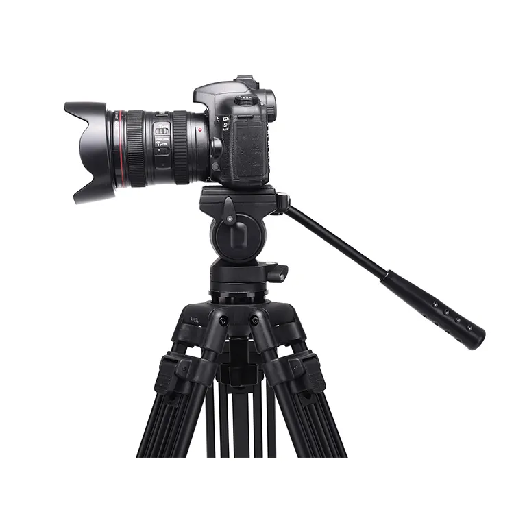 Nouveau trépied professionnel pour appareil photo Dslr trépied vidéo robuste de haute qualité