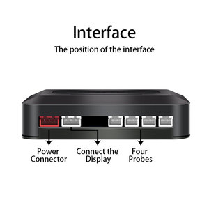 MEKEDE <strong>LCD</strong> <strong>Display</strong> <strong>Reversing</strong> Radar/Black <strong>Sensor</strong> for Universal Support Waterproof Function Parking <strong>Sensor</strong> - Product Image 2