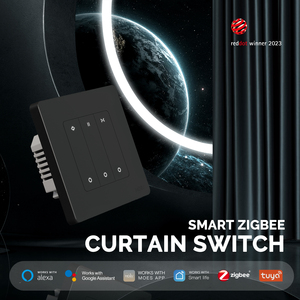 MOES yıldız halka ZigBee akıllı Dimmer anahtarı işık karartma Alexa Google ev kısılabilir 1-3Gang ile çalışmak - Product Image 6
