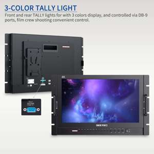 FEELWORLD Monitor LCD de transmisión de montaje en rack de 17,3 "OEM FHD 1920x1080 3G-SDI HDMI AV YPbPr entradas directas de fábrica - Product Image 4