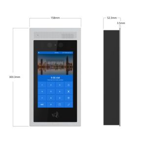 Taichuan Tuya Residential <strong>Building</strong> Projects TCP/IP <strong>Intercom</strong> <strong>System</strong> for Villa and Apartment Face Open Access Control - Product Image 2