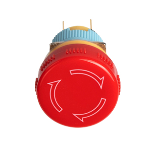 IP65 Not-Drucksc halter 16MM 3A 24V DC Wasserdichter Stopp-Schalter für Schalttafel einbau für industrielles Schalt schrank - Product Image 1