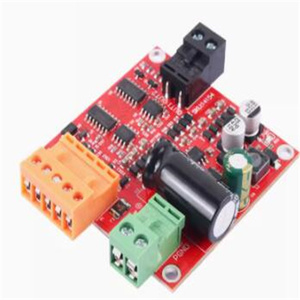 12 v24v36v ad alta potenza DC motore drive board modulo può essere pieno PWM velocità di controllo positivo e negativo rotazione freno 15A - Product Image 1