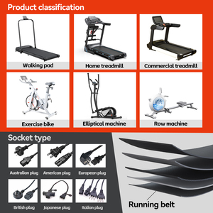 Lijiujia 2.5HP motore pieghevole uso domestico attrezzatura per allenamento cardio walking running tapis roulant semi commerciale - Product Image 4