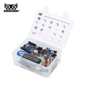 KUONGSHUN Sensormodul Starterset für Arduino Set R3 0.96 OLED 1602 LCD-Display mit Tutorial