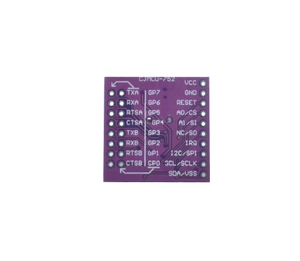 CJMCU-752 interfaccia bus SC16IS752 I2C/SPI al modulo di conversione UART a doppio canale - Product Image 3