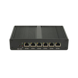 Nuovo aggiornamento 8 lan pfsense firewall fanless router industriale pc 3865U Mikrotik dispositivo di rete di rete pfsense firewall - Product Image 5