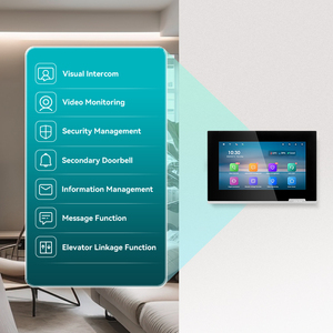 LEELEN Videoportero 5 Pantallas Custom Linux Android <strong>System</strong> WiFi <strong>TCP</strong> / <strong>IP</strong> Smart <strong>Video</strong> <strong>Intercom</strong> <strong>Systems</strong> for Apartment Buildings