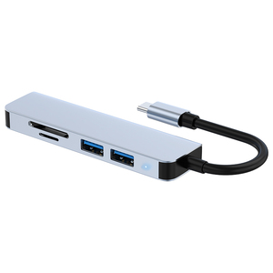 USB C集线器3.0类型C 5合1多分离器适配器，带TF SD阅读器插槽，适用于Macbook Pro 13 15 Air Pro电脑配件 - Product Image 3