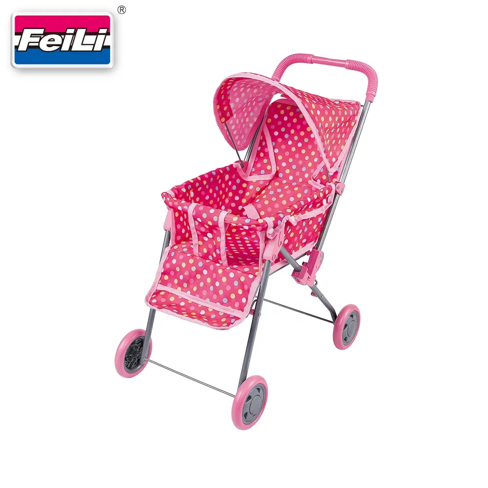 Fei Li Toys Baby Doll Stroller Toys For Kids Playing Fit Dolls Up 18'' Pretend play toys