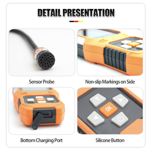 AIKESI-Detector Digital de Fugas de Gas, Sensor Semiconductor de Propano, Gas Natural, Combustible, Rango PPM, Alarma Audible/Visual, 1 Unidad - Product Image 3