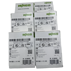 Entrada digital de 4 canales 24 VDC 3 ms Controlador de conexión de 2 conductores 750-432 Módulo Original WAGOS I/O PLC Módulo analógico 4AI - Product Image 2