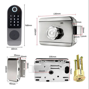 TTLOCK Smart Lock oder Tuya Wifi Elektronisches Schloss für Holztür Apartment Swing Gate Intercom Kompatibles elektrisches Felgen schloss - Product Image 4