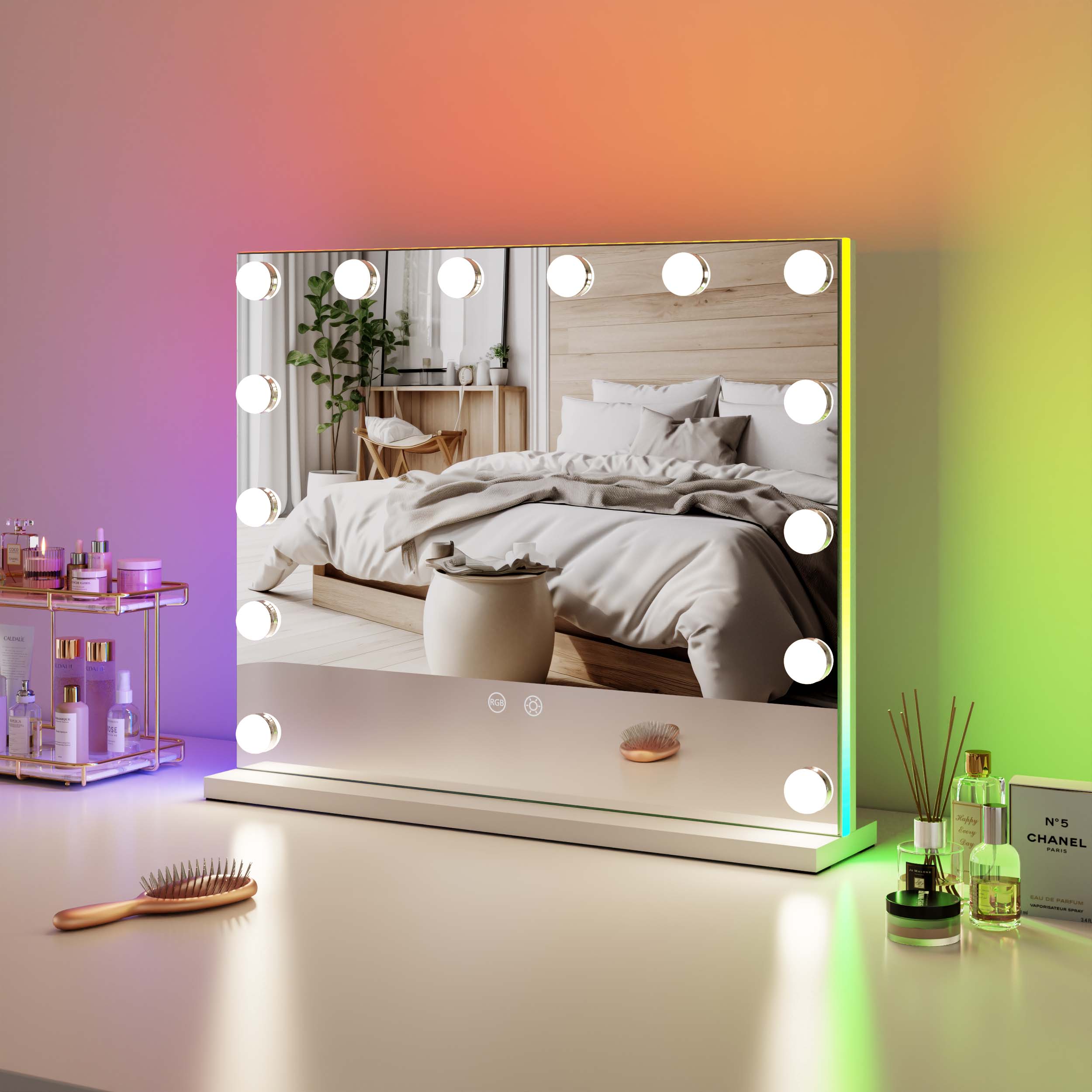 DP544 Bulb Vanity Mirror