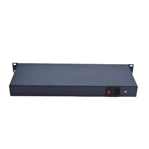 24 porte non gestite Rackmount Smart Ethernet Switch 2 SFP HUB di rete 10/100/1000Mbps SNMP RJ45 100m per uso industriale