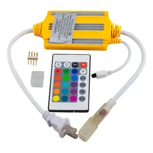 RGB 5050 Светодиодная лента, 100 м, USB, дистанционное управление, IP67/65 DC12V, вход, ROHS, сертифицированный ПВХ/печатная плата - Product Image 1