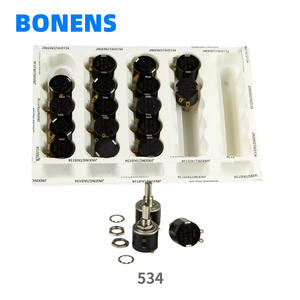 534 Multi-turn10 turn wirewound <strong>potentiometer</strong> Adjustable rotary <strong>potentiometer</strong> 5% <strong>linear</strong> 0.25% 2w <strong>potentiometer</strong> 10k ohm - Product Image 5
