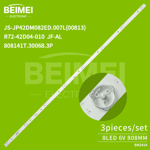 Backlight Strip &quot;JS-JP42DM082ED.007L(00813) R72-42D04-010 JF-<strong>AL</strong> 808141T.30068.3P&quot; Tv Backlight <strong>Led</strong> Universal Models Strip <strong>Light</strong>