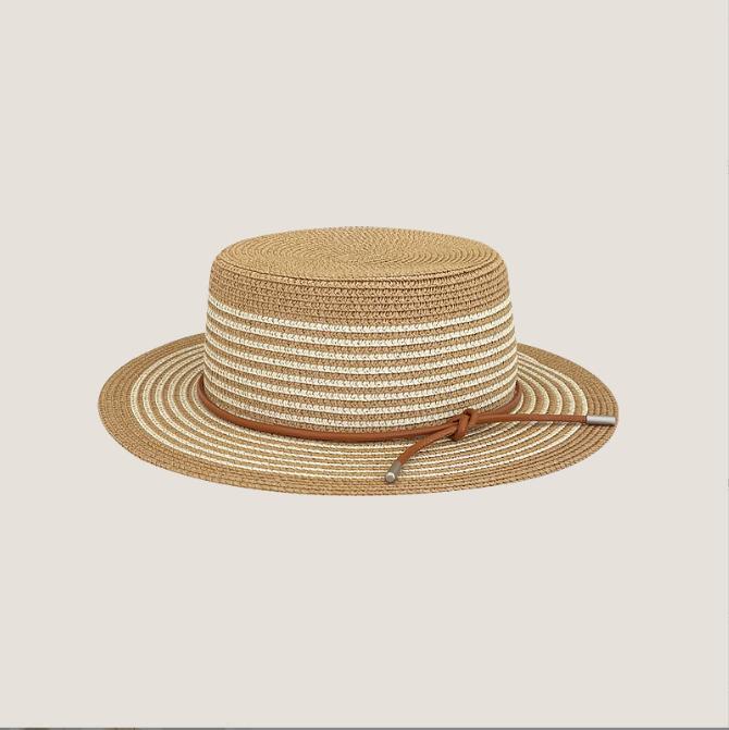 Cappello singolo con fondo in pelle migliorato - Khaki Ivan