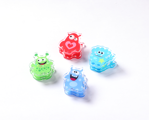 Tùy chỉnh sinh thái thân thiện đôi hai mặt phim hoạt hình phong cách giấy Clip UV in acrylic và nhựa cho Lưu ý tập tin thư mục - Product Image 2