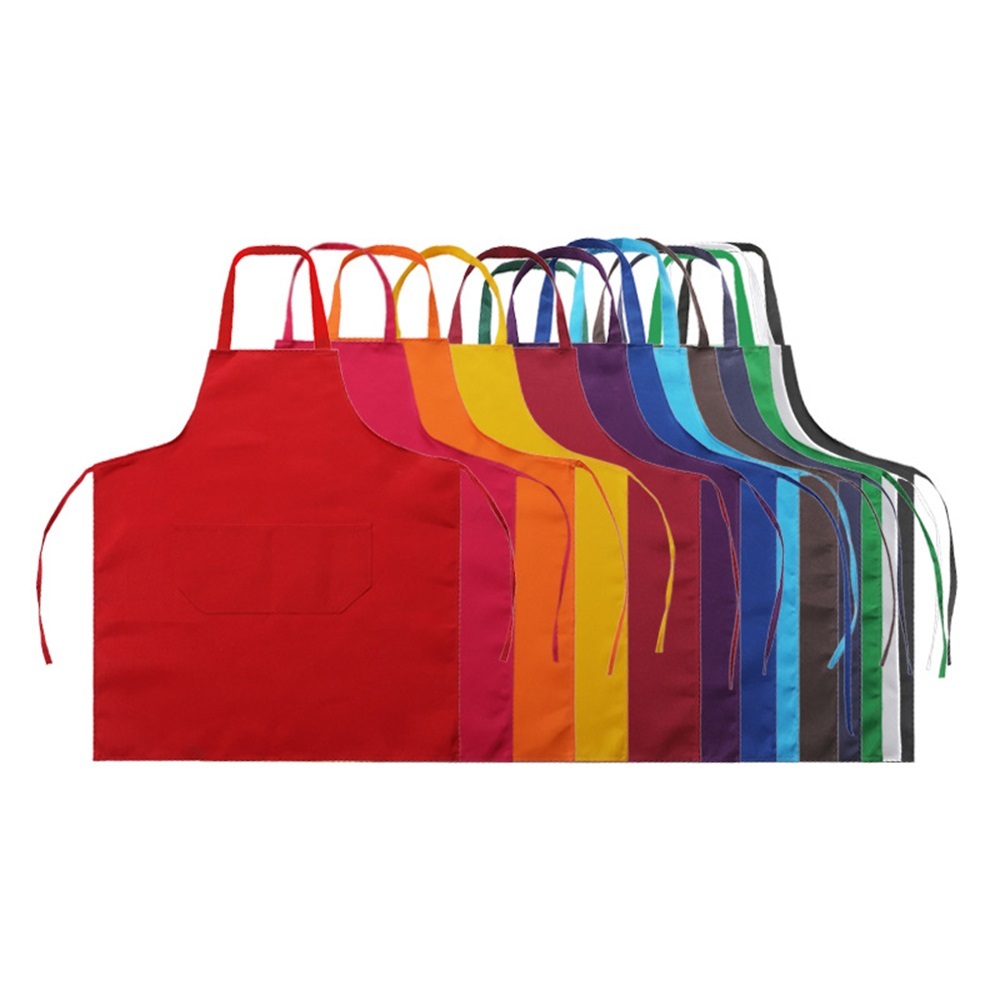 Promotional Waterproof Kitchen Apron Custom Logo Bulk