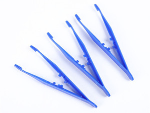 Kẹp và nhíp y tế dùng một lần HAIJU bằng nhựa, phụ kiện băng bó phòng thí nghiệm có thể tùy chỉnh, hỗ trợ OEM - Product Image 5